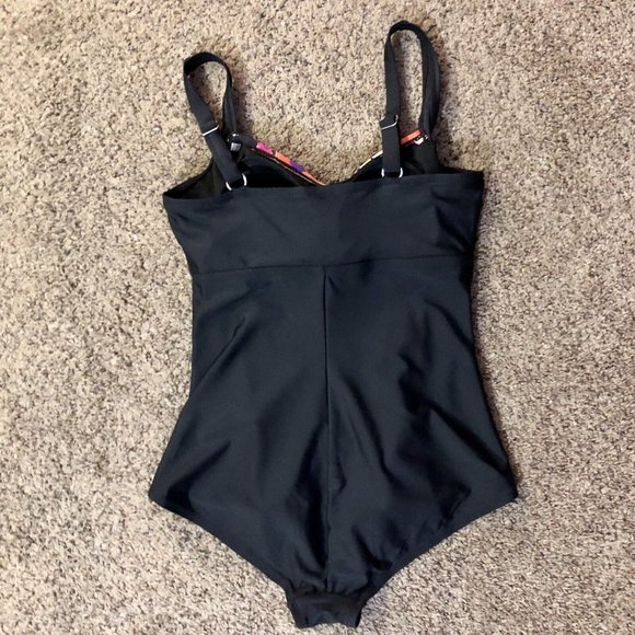 Tropical Escape Swimsuit Womens 12 Used Floral One Piece - Picture 15 of 16